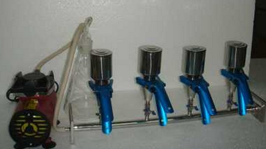多联不锈钢溶液过滤器 全不锈钢无菌检查薄膜过滤器三联带泵